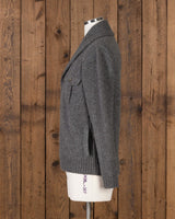 Alicia Adams Alpaca Milos Sweater , mens alpaca wool sweater, alpaca cardigan, fair trade made mens alpaca sweater, dark grey alpaca wool sweater