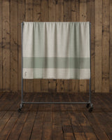 alicia adams alpaca mykonos throw, baby alpaca throw blanket,  fair trade alpaca throw,  alpaca vs cashmere, pearl grey and sage baby alpaca throw blanket