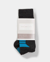 Alicia Adams Alpaca Olympus Sport Sock - 100% baby alpaca , alpaca socks mens, womens alpaca socks,  alpaca socks for sale, charcoal and cyan blue alpaca socks