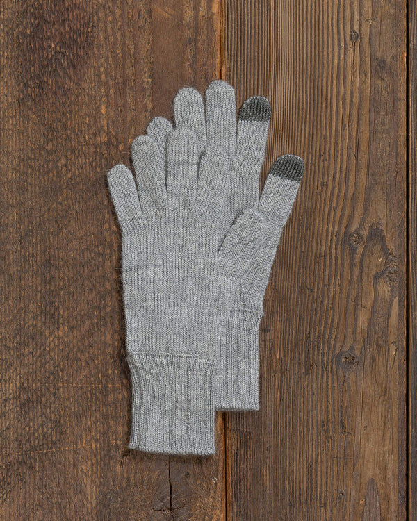 Alicia Adams Alpaca Ricki Glove, womens alpaca gloves, alpaca gloves, touch screen alpaca gloves, alpaca vs cashmere, light grey alpaca gloves