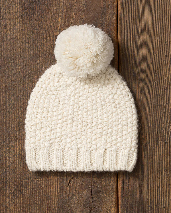 alicia adams alpaca whistler hat, womens beanie hat, alpaca beanie hat, all fair-trade made hat, alpaca vs cashmere, ivory alpaca hat