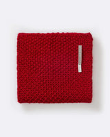 Alicia Adams Alpaca whistler scarf, womens alpaca scarf, knitted alpaca scarf, all fair-trade made in peru, alpaca vs cashmere, scarlet red alpaca scarf