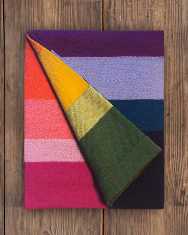 Alicia Adams Alpaca Rainbow Throw, pride gifts, alpaca throw blanket, alpaca throw, alpaca home throw, alpaca throw peru, rainbow alpaca throw