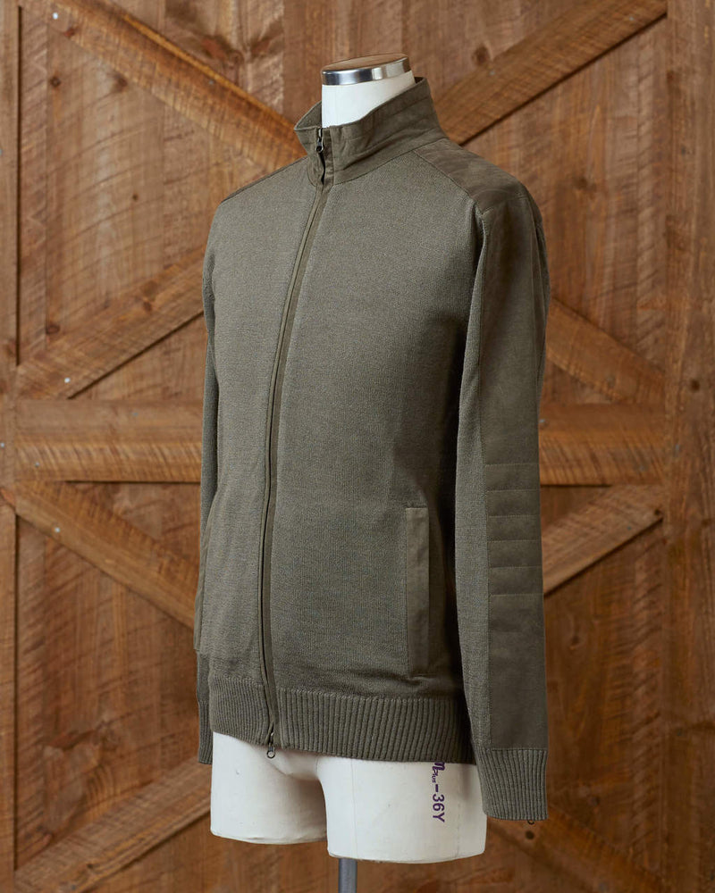 Alicia Adams Alpaca Damien Zip Sweater, alpaca sweater mens, alpaca wool sweater mens, alpaca sweater, moss green alpaca zip sweater