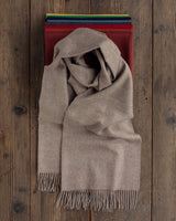 alicia Adams alpaca maxi scarf, womens alpaca scarf, knitted alpaca scarf, all fair-trade made in peru, alpaca vs cashmere, cognac baby alpaca scarf