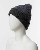 Alicia Adams Alpaca Reversible Hat for Women, 100 alpaca hat, 100 baby alpaca beanie hat, baby alpaca hat, blue and grey baby alpaca hat
