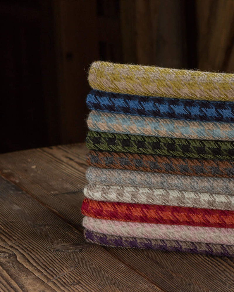 Alicia Adams Alpaca Houndstooth Scarf, alpaca scarf, 100 alpaca scarf, alpaca scarf mens, alpaca vs cashmere, colorful alpaca scarf