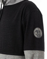 alicia adams alpaca hoodie for men, alpaca men's clothing, alpaca sweatshirt, alpaca clothing, alpaca vs cashmere, grey and black alpaca sweatshirt