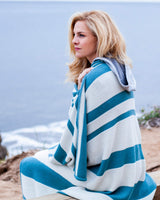 Alicia Adams Alpaca Malibu Wrap, lightweight alpaca wrap, alpaca wrap, all fair-trade made in peru, alpaca vs cashmere, celery and teal alpaca wrap