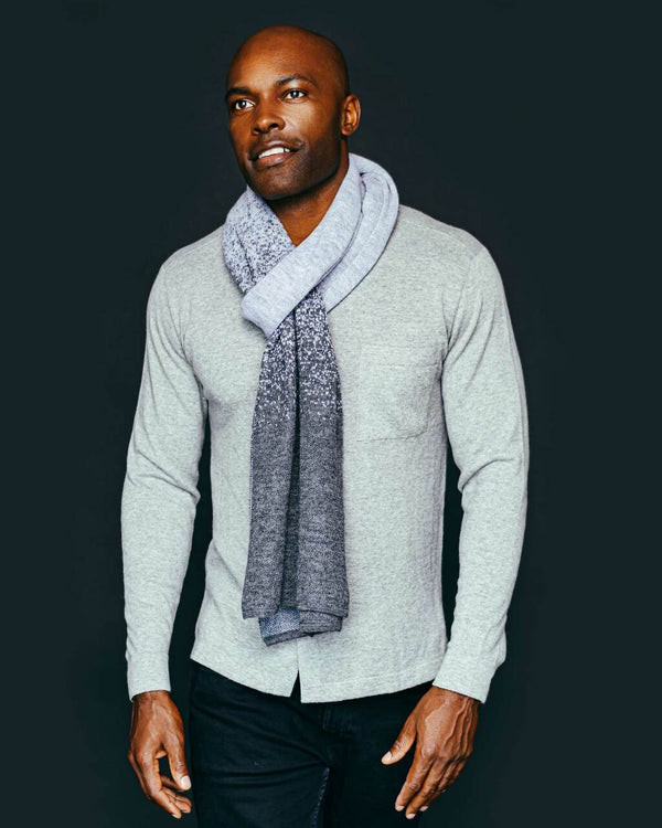 alicia adams alpaca colette scarf, alpaca scarf mens, 100 baby alpaca scarf, baby alpaca scarf, alpaca scarf peru, alpaca vs cashmere, light grey and grey alpaca scarf