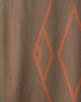Alicia Adams Alpaca Mystic Throw blanket, baby alpaca throw blanket, green and orange alpaca throw, alpaca throw blanket, luxury alpaca blanket