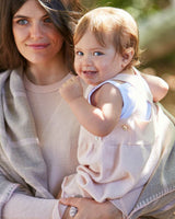 Alicia Adams Alpaca Niki Overalls, alpaca baby clothes, alpaca clothing, alpaca clothing kids, alpaca vs cashmere, pink powder alpaca overalls