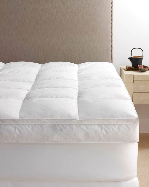 scandia down european white down pillowtop featherbed, scandia home european white down pillowtop featherbed, scandia down mattress pad, scandia home mattress pad