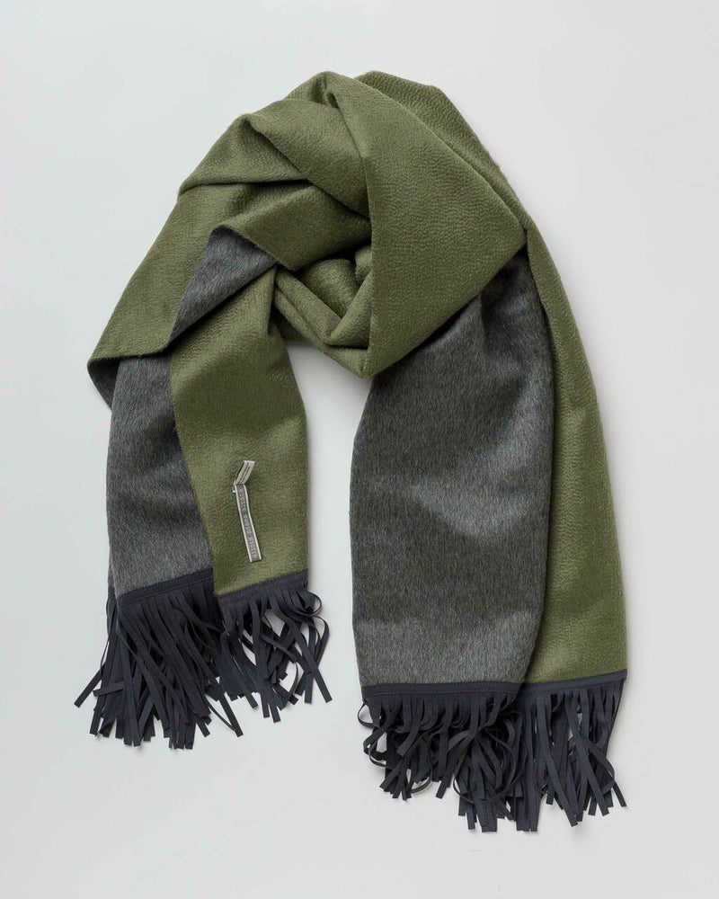 alicia adams alpaca suri wrap/scarf for men, mens alpaca scarf, alpaca wrap, all fair-trade made, alpaca vs cashmere, hunter and dark grey alpaca wrap