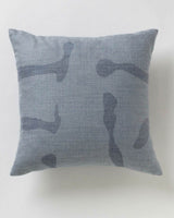 Alicia Adams Alpaca Zigby Pillow, alpaca pillow, alpaca throw pillow, alpaca decorative pillow, alpaca vs cashmere, denim blue and chambray blue alpaca throw pillow